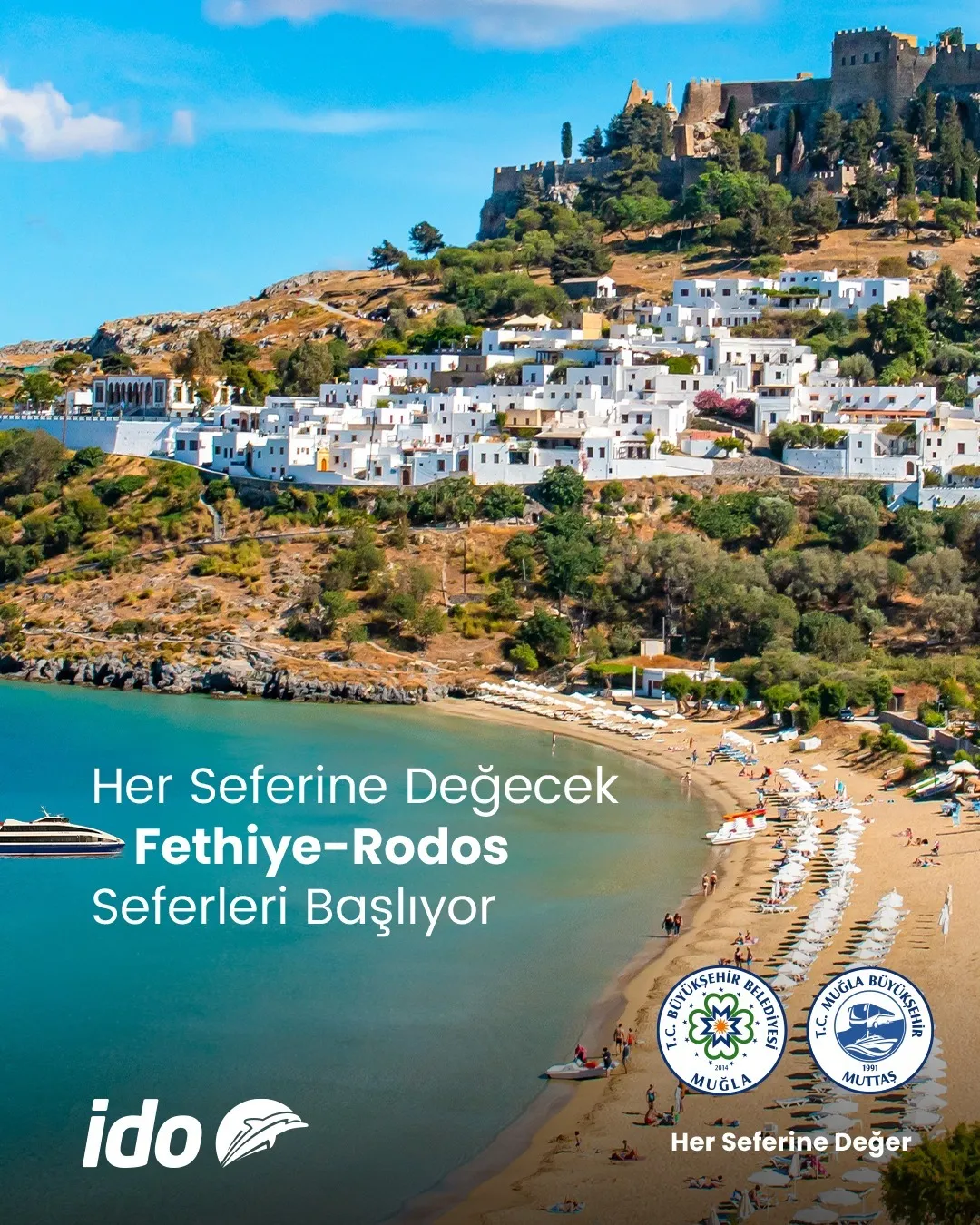 Muğla’dan Rodos’a Mavi Yolculuk Başlıyor